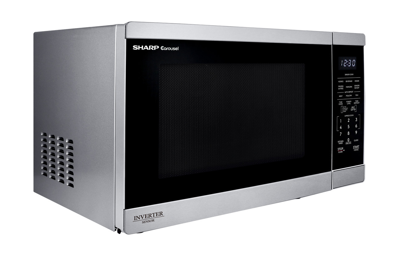 1.4 Cu. Ft. 1100w Stainless Steel Countertop Microwave Oven With Inverter Technology SMC1465KM