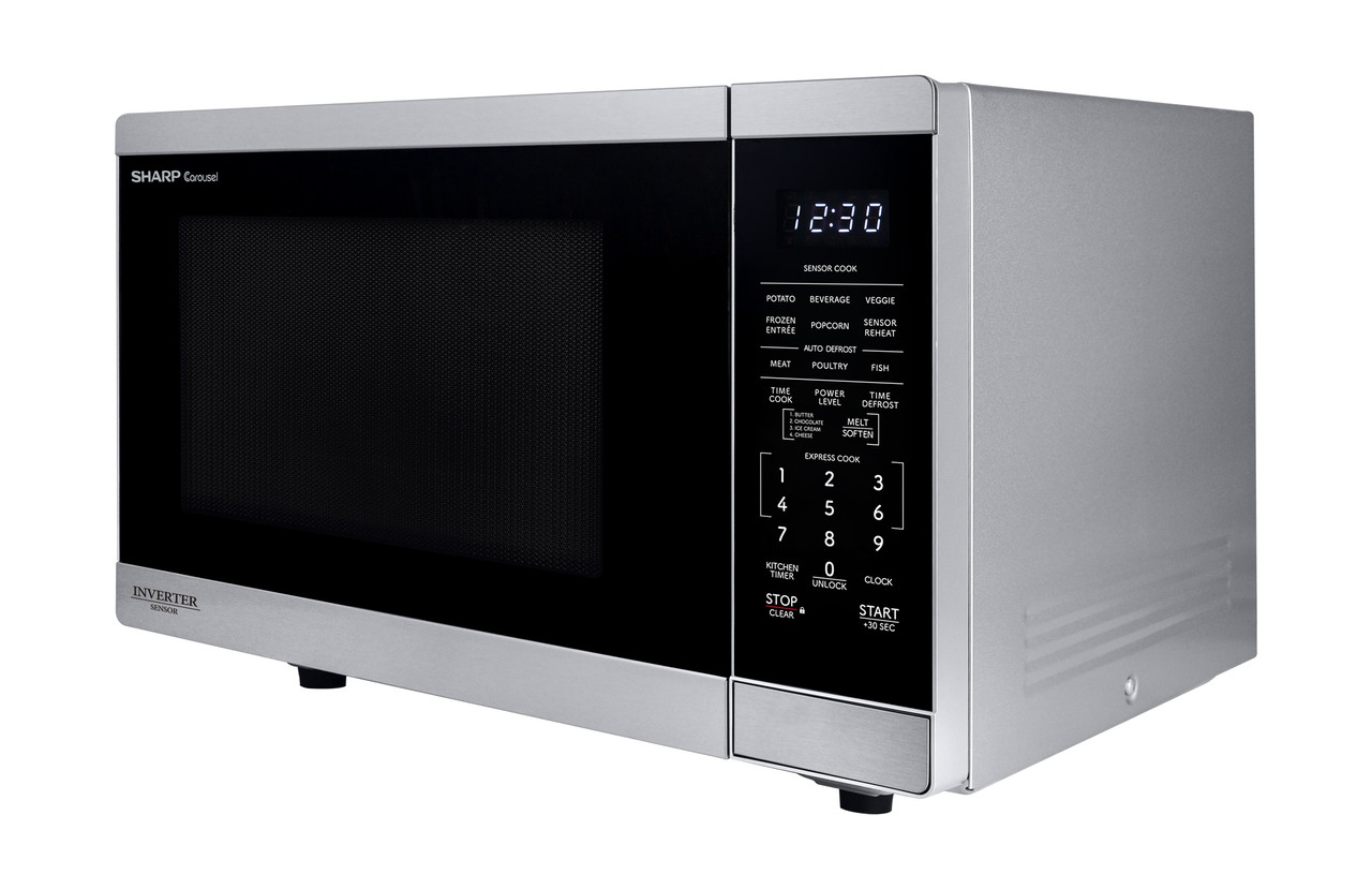1.4 Cu. Ft. 1100w Stainless Steel Countertop Microwave Oven With Inverter Technology SMC1465KM