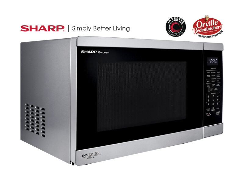 1.4 Cu. Ft. 1100w Stainless Steel Countertop Microwave Oven With Inverter Technology SMC1465KM