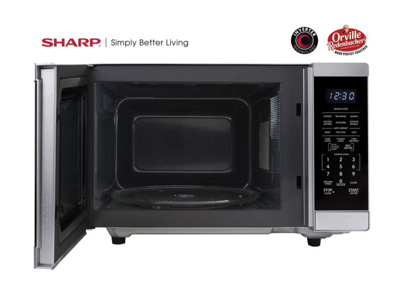 1.4 Cu. Ft. 1100w Stainless Steel Countertop Microwave Oven With Inverter Technology SMC1465KM