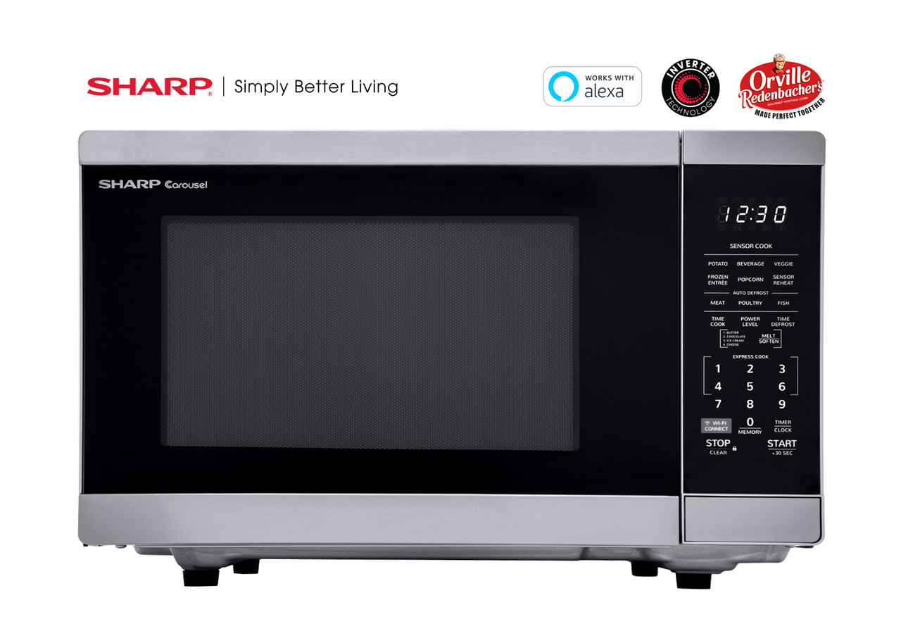 1.4 cu. ft. Smart Countertop Microwave Oven SMC1469HS