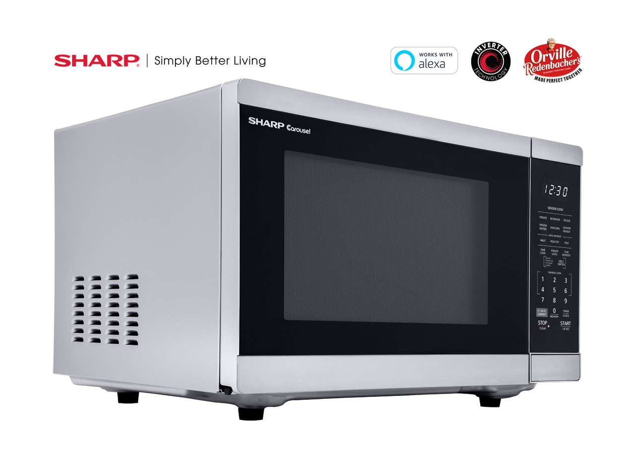 1.4 cu. ft. Smart Countertop Microwave Oven SMC1469HS