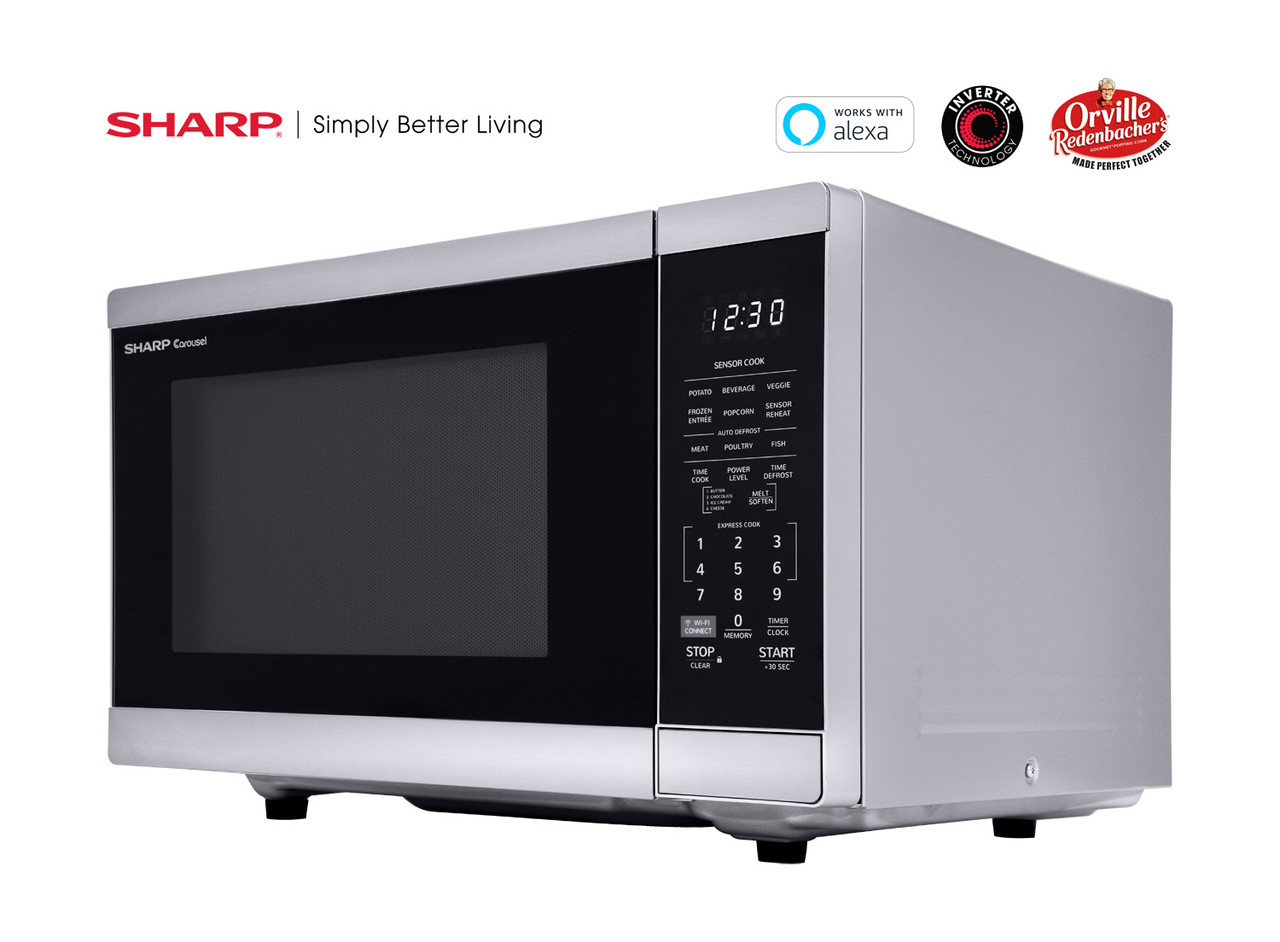 1.4 cu. ft. Smart Countertop Microwave Oven SMC1469HS
