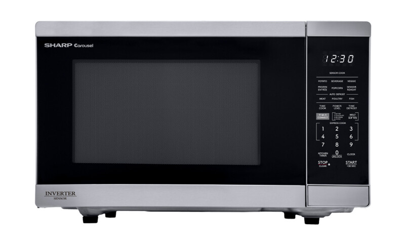 1.4 Cu. Ft. 1100w Smart Stainless Steel Microwave Oven With Inverter Technology SMC1469KS
