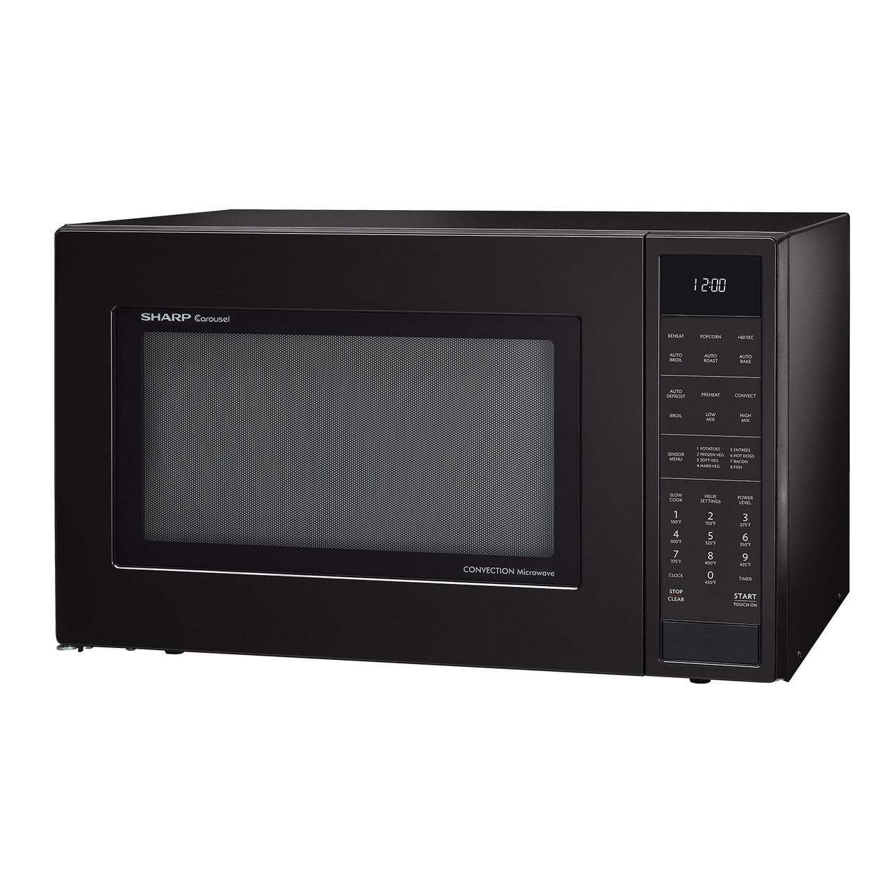 1.5 cu. ft. 900W Matte Carousel Convection Microwave Oven SMC1585BB