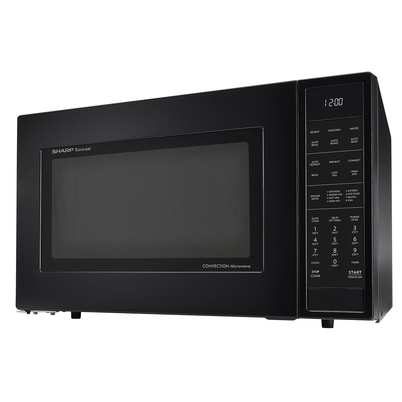 1.5 cu. ft. 900W Matte Carousel Convection Microwave Oven SMC1585BB