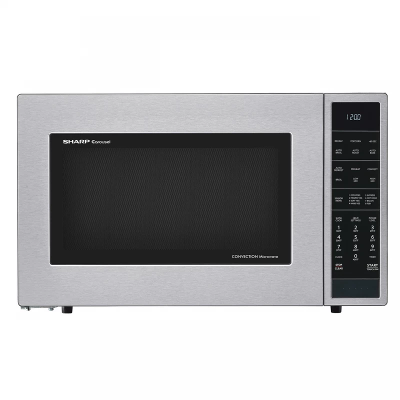 Sharp 1.5 cu. ft. 900W Carousel Convection + Microwave Oven Stainless Steel SMC1585BS Picture 1