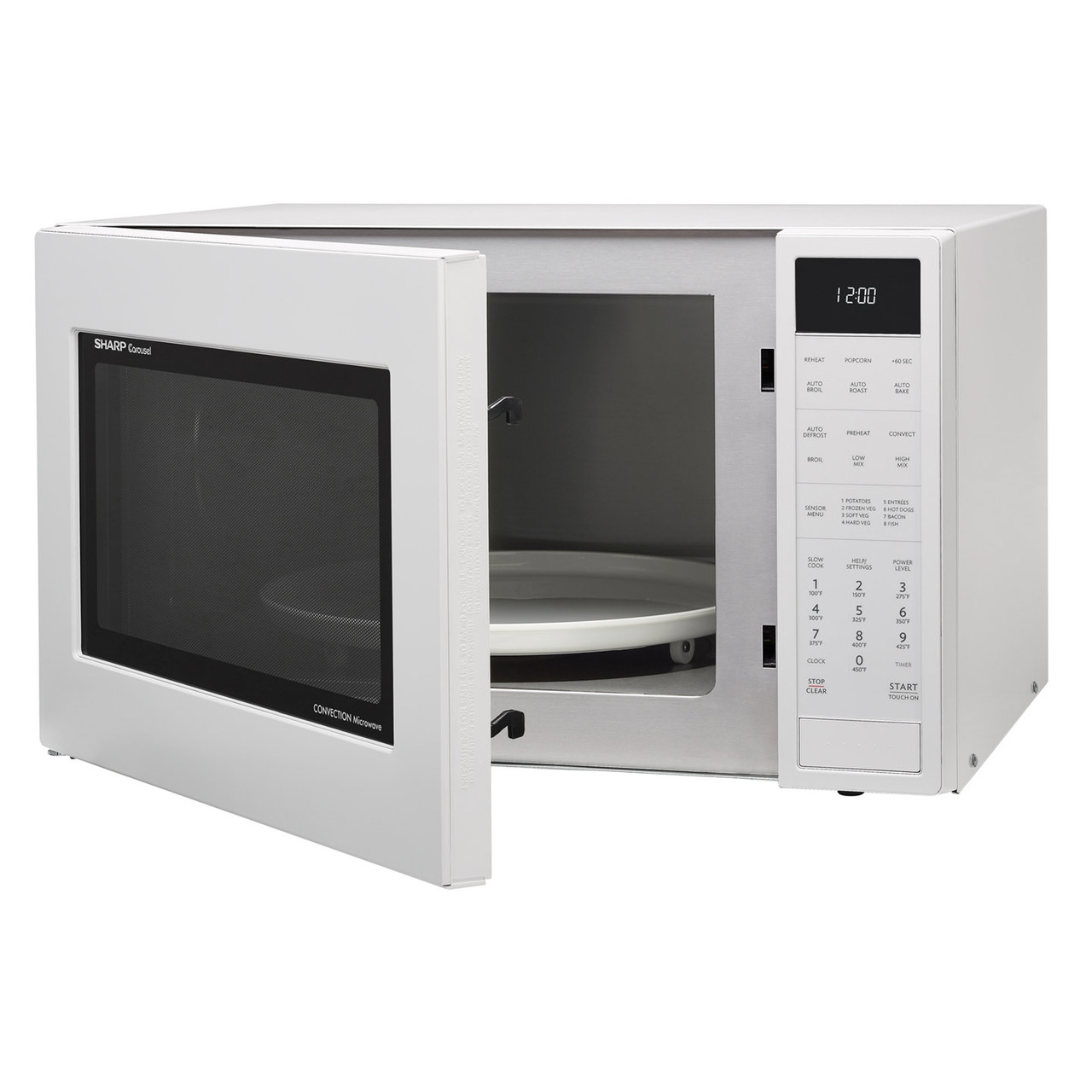 1.5 cu. ft. 900W Carousel Convection + Microwave Oven SMC1585BW