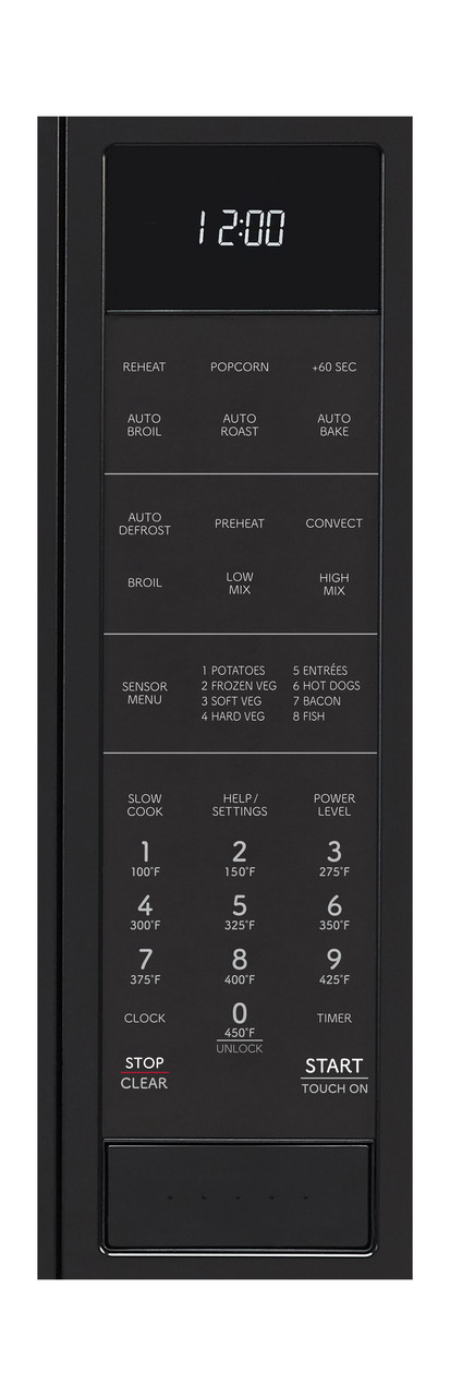 1.5 Cu. Ft. 900w Black Convection Countertop Microwave Oven SMC1585KB