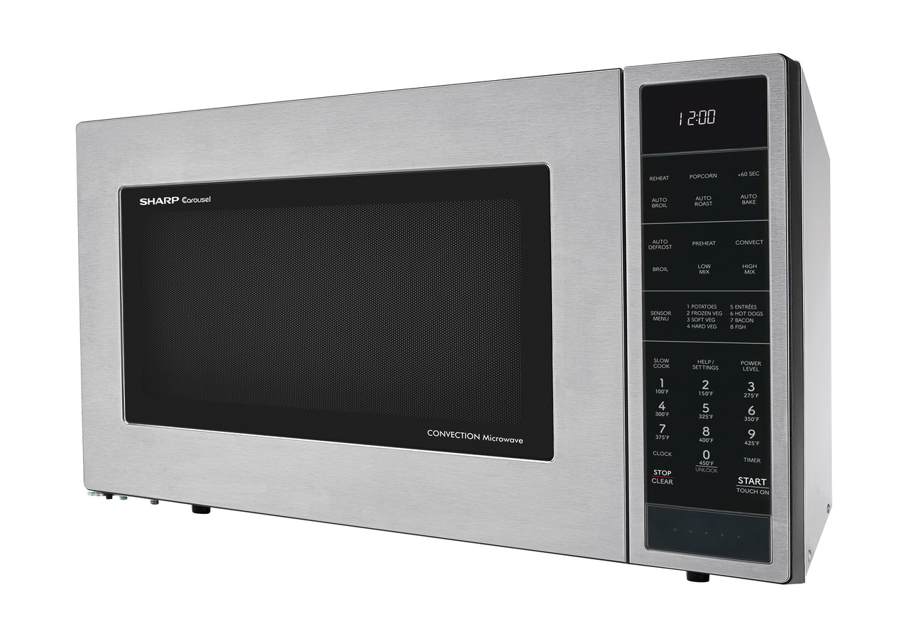 1.5 Cu. Ft. 900w Stainless Steel Convection Countertop Microwave Oven SMC1585KS