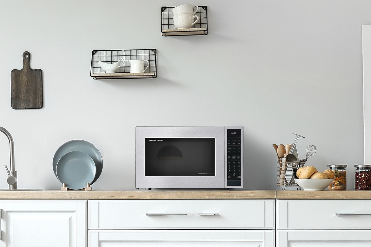 1.5 Cu. Ft. 900w Stainless Steel Convection Countertop Microwave Oven SMC1585KS