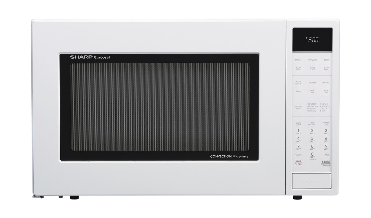 1.5 Cu. Ft. 900w White Convection Countertop Microwave Oven SMC1585KW