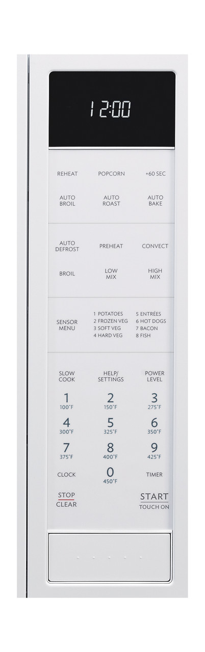 1.5 Cu. Ft. 900w White Convection Countertop Microwave Oven SMC1585KW