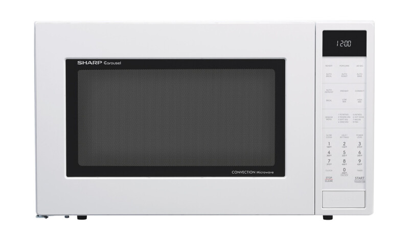 Sharp 1.5 cu. ft. 900W White Convection Countertop Microwave Oven White SMC1585KW Picture 1