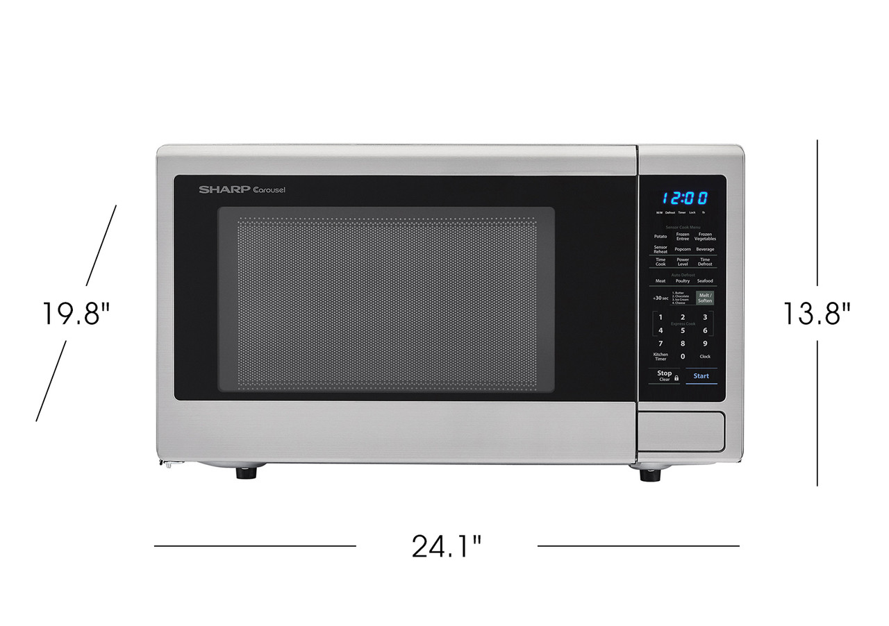 2.2 cu. ft. 1200W Stainless Steel Countertop Microwave Oven SMC2242DS