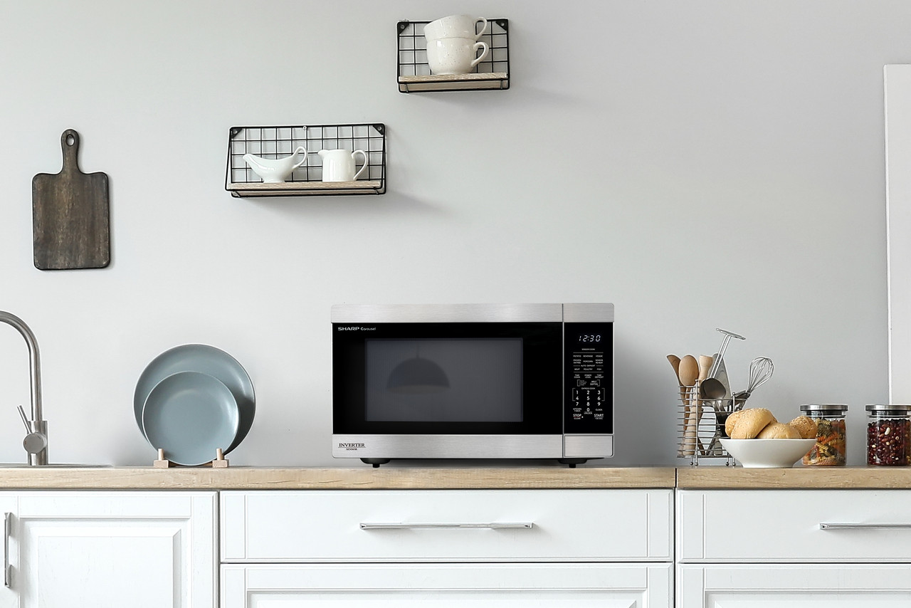 2.2 Cu. Ft. 1200w Stainless Steel Countertop Microwave Oven With Inverter Technology SMC2266KS