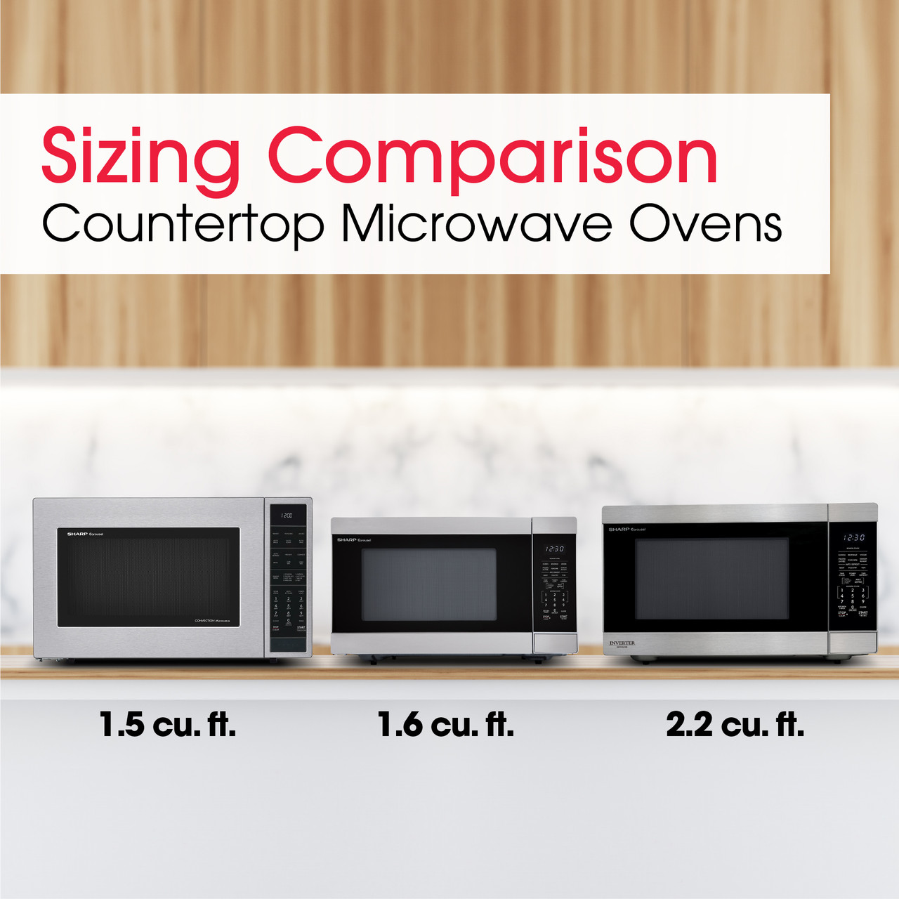 2.2 Cu. Ft. 1200w Stainless Steel Countertop Microwave Oven With Inverter Technology SMC2266KS