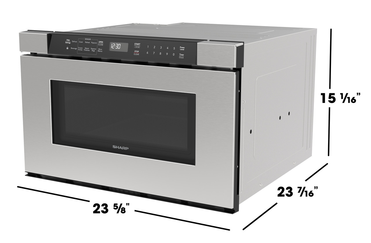 24 In. 1.2 Cu. Ft. Built-in Microwave Drawer™ Oven In Stainless Steel SMD2420MS
