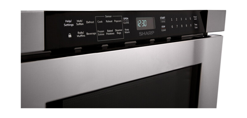 24 In. 1.2 Cu. Ft. Built-in Stainless Steel Microwave Drawer Oven SMD2440JS