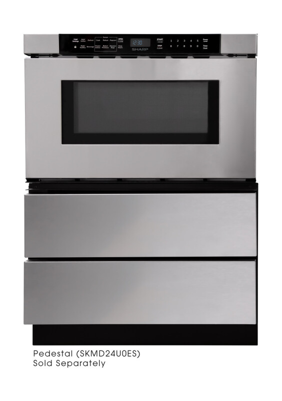 24 In. 1.2 Cu. Ft. Built-in Stainless Steel Microwave Drawer Oven SMD2440JS