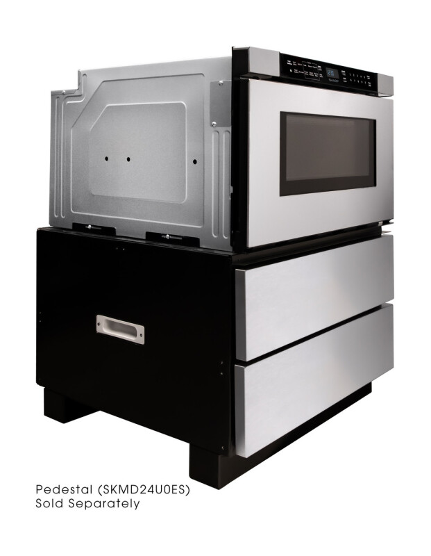 24 In. 1.2 Cu. Ft. Built-in Stainless Steel Microwave Drawer Oven SMD2440JS