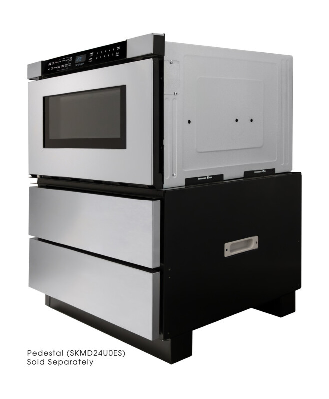 24 In. 1.2 Cu. Ft. Built-in Stainless Steel Microwave Drawer Oven SMD2440JS