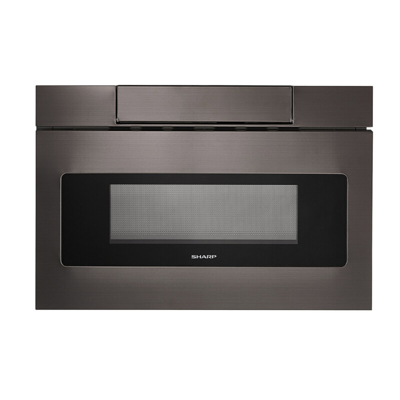 Sharp 24 in. 1.2 cu. ft. 950W Microwave Drawer Oven Black Stainless SMD2470AH Picture 1