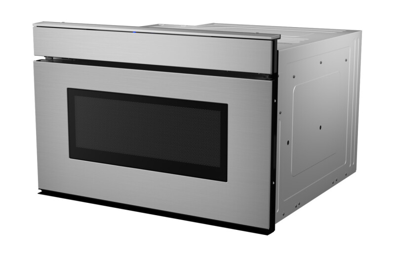 24 In. 1.2 Cu. Ft. 950w Stainless Steel Smart Easy Wave Open Microwave Drawer Oven SMD2479JS
