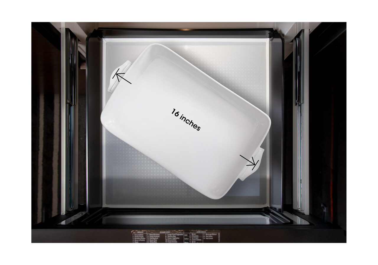 24 In. 1.2 Cu. Ft. 950w Stainless Steel Smart Easy Wave Open Microwave Drawer Oven SMD2489ES