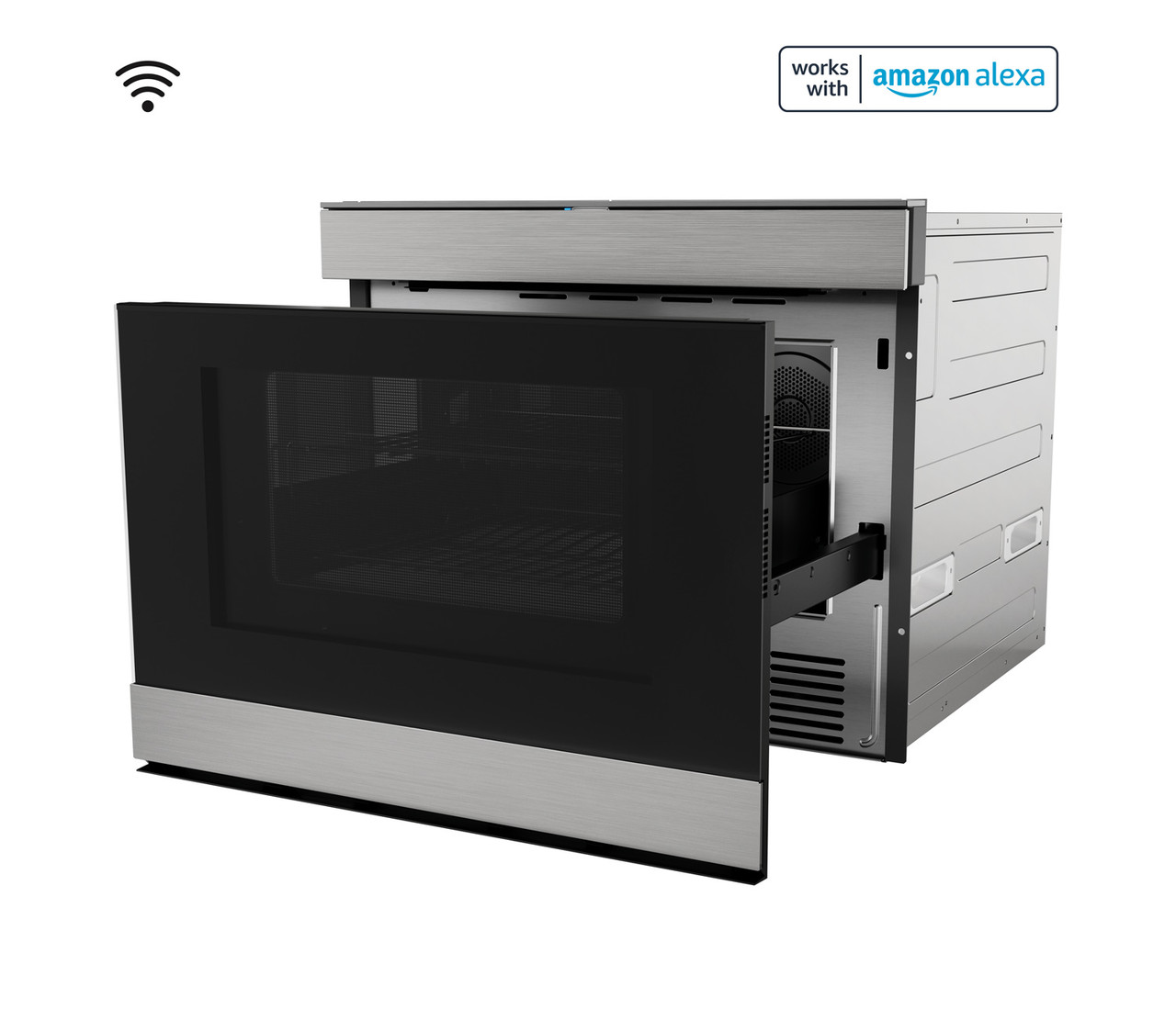 24 In. Built-in Smart Convection Microwave Drawer Oven SMD2499FS