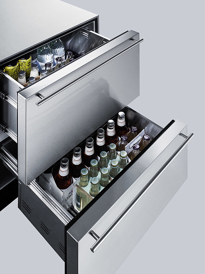 24" Wide 2-Drawer All-Refrigerator SP6DBS2D7