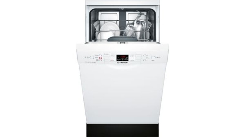 Bosch 300 Series Dishwasher17 3/4'' White SPE53U52UC Picture 1