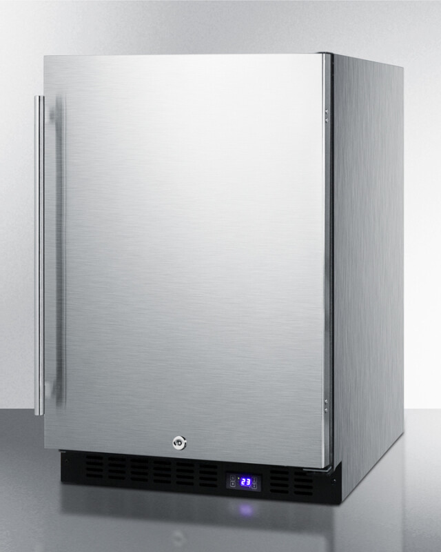 24" Wide Outdoor All-Freezer With Icemaker SPFF51OSCSSIM