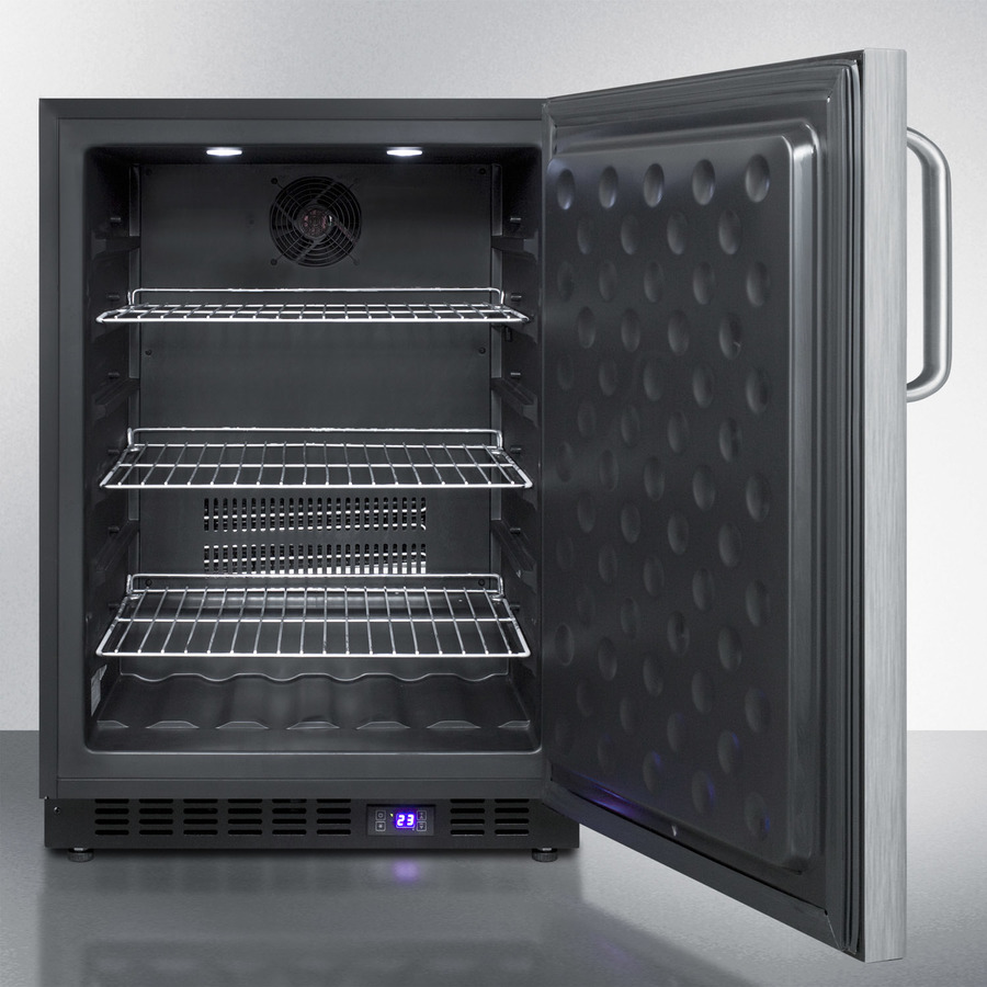 24" Wide Outdoor All-Freezer SPFF51OSCSSTB