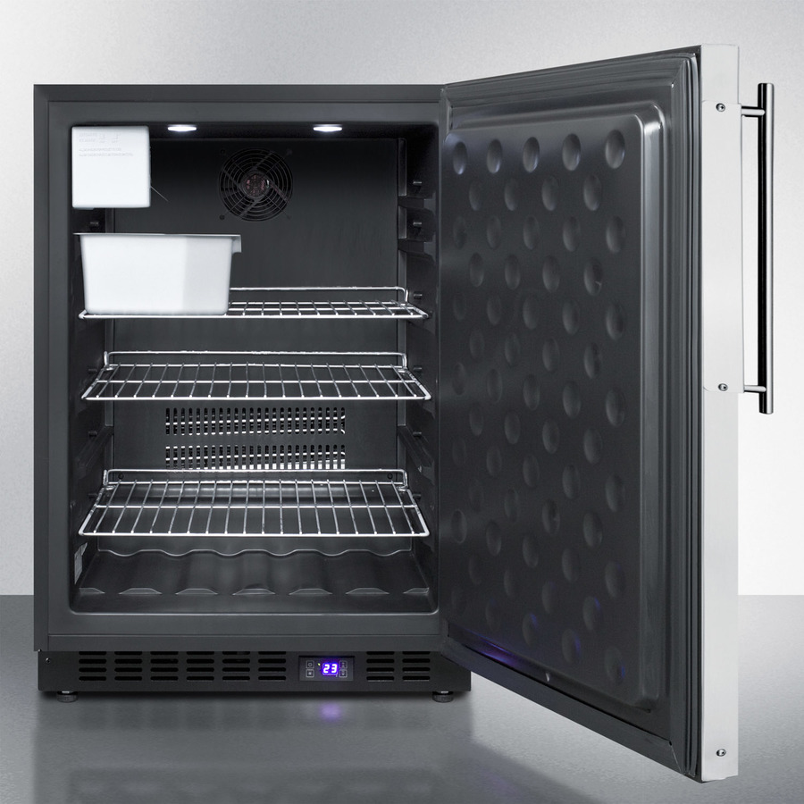 24" Wide Outdoor All-Freezer With Icemaker SPFF51OSFRIM