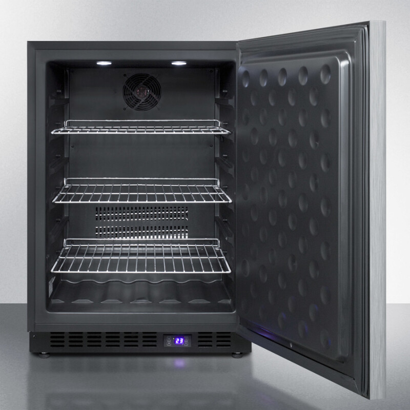 24" Wide Outdoor All-Freezer SPFF51OSSSHH