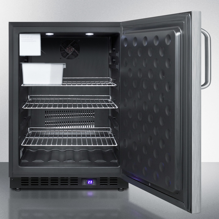 24" Wide Outdoor All-Freezer With Icemaker SPFF51OSSSTBIM