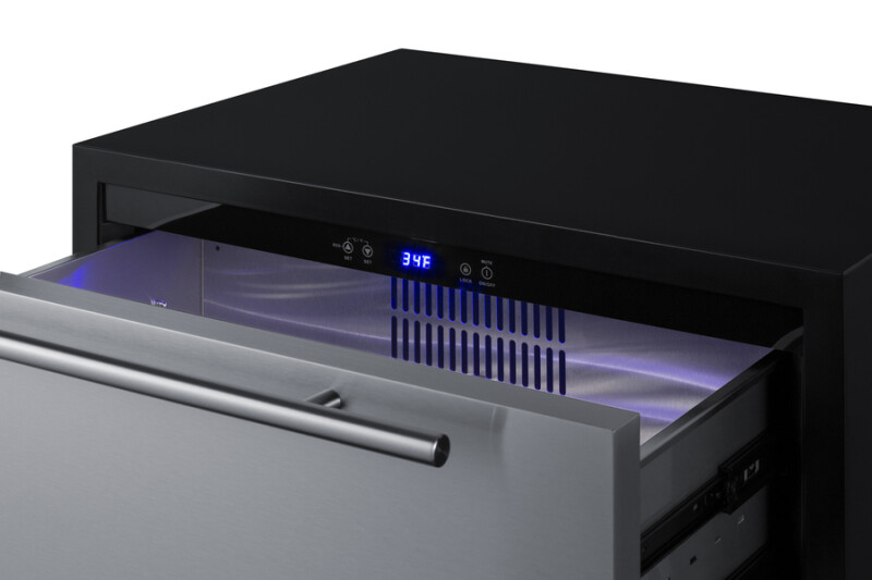 30" Wide 2-Drawer All-Refrigerator SPR3032DCSS