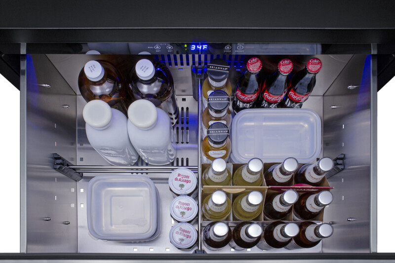 30" Wide 2-Drawer All-Refrigerator, ADA Compliant SPR3032DCSSADA