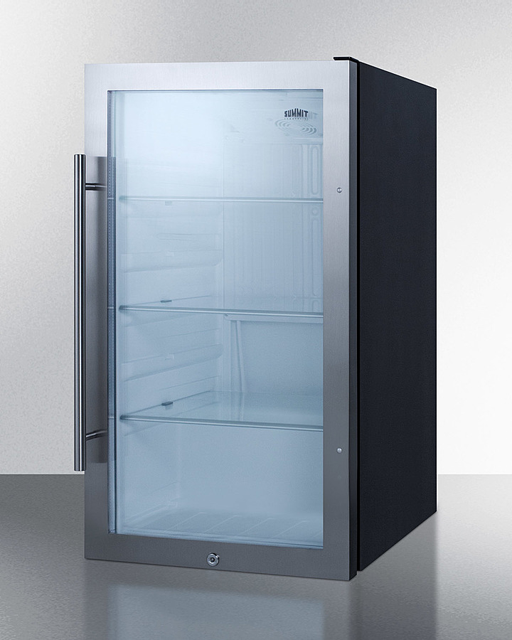 Shallow Depth Indoor/Outdoor Beverage Cooler, ADA Compliant SPR489OSADA
