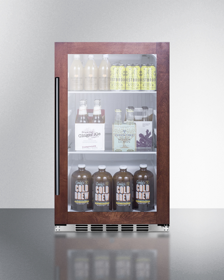 Shallow Depth Indoor/Outdoor Beverage Cooler SPR489OSCSSPNR