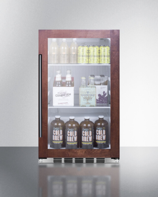 Shallow Depth Indoor/Outdoor Beverage Cooler SPR489OSCSSPNR