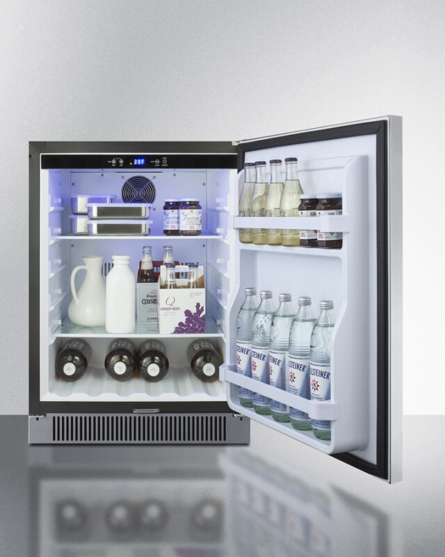 24" Wide Built-In Outdoor All-Refrigerator SPR623OS
