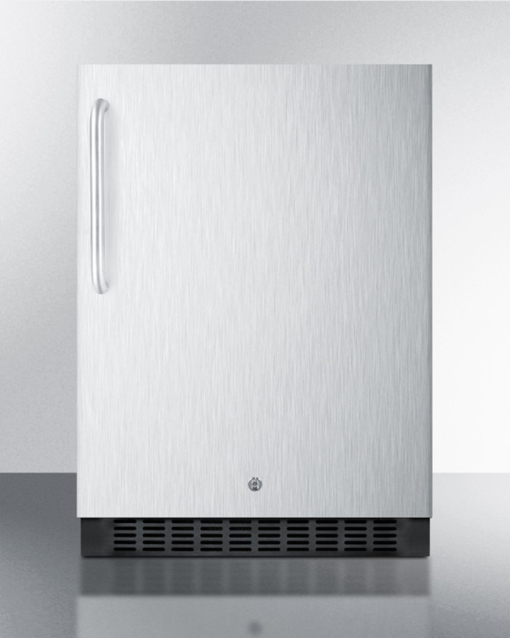 24" Wide Outdoor All-Refrigerator SPR627OSCSSTB