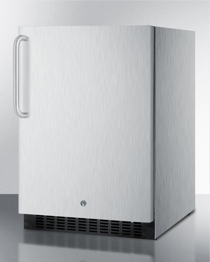 24" Wide Outdoor All-Refrigerator SPR627OSCSSTB