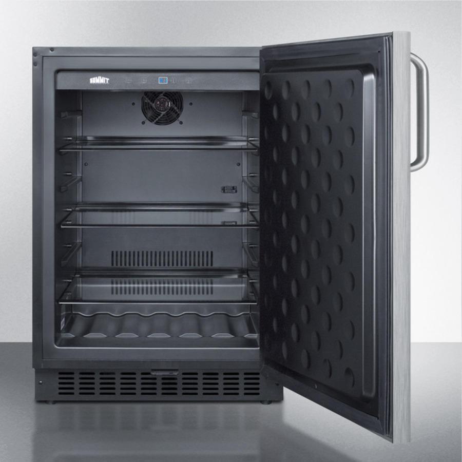 24" Wide Outdoor All-Refrigerator SPR627OSCSSTB