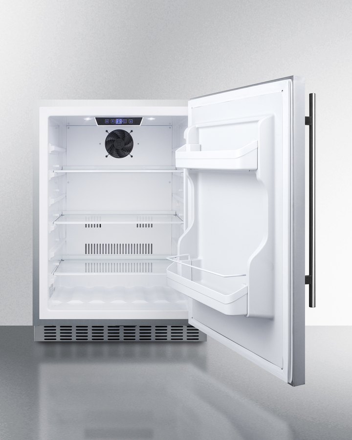 24" Wide Built-In Outdoor All-Refrigerator SPR629WCSS