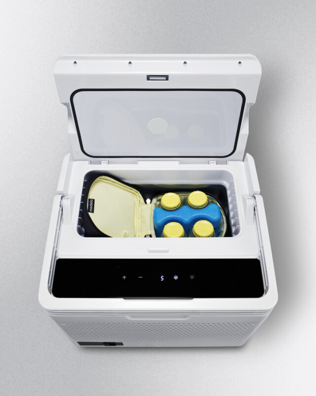 Portable MOMCUBE Breast Milk Refrigerator/Freezer SPRF11MC