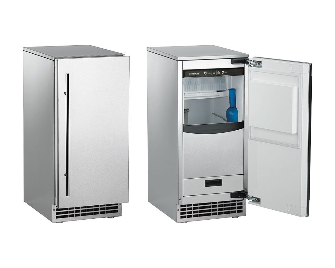 Gourmet Ice, Gravity Drain, 15″ undercounter SRCG065A1SS