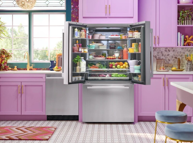 LG STUDIO 27 cu. ft. Smart Counter-Depth MAX™ French Door Refrigerator SRFB27S3